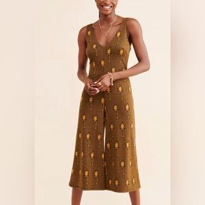 XS Hutch Palm Tree Jumpsuit